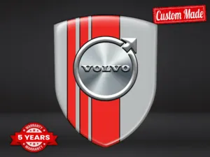 Volvo Emblema En Relieve Máximo Resistente Elegante Pro